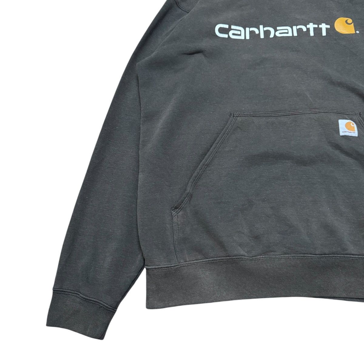 Carhartt Vintage Carhartt Hoodie Sunfaded Size US L / EU 52-54 / 3 - 4 Thumbnail