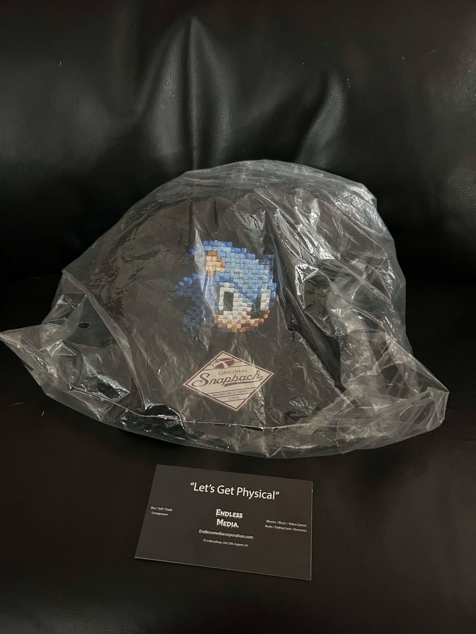 Designer Sega Sonic The Hedgehog Snapback Hat Pixel Cap New Size ONE SIZE - 1 Preview