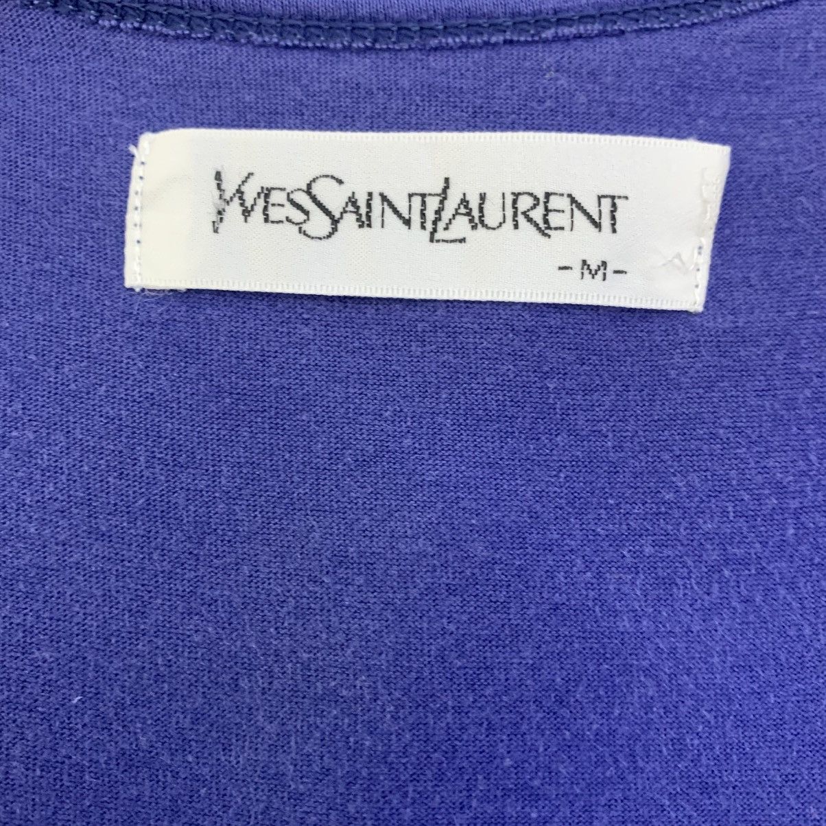 Yves Saint Laurent Vintage Yves Saint Lauren Designer Luxury Midi Dress Size S / US 4 / IT 40 - 4 Thumbnail