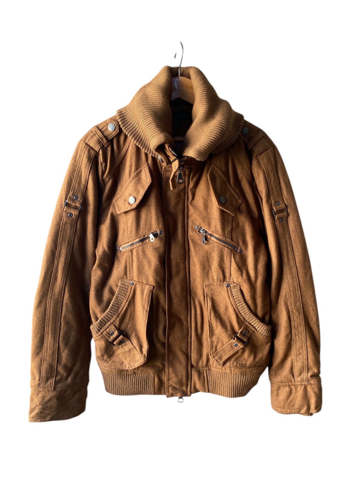 Seditionaries In The Attic Wool Tactical Bondage Design Jacket Size US L / EU 52-54 / 3 - 1 Thumbnail