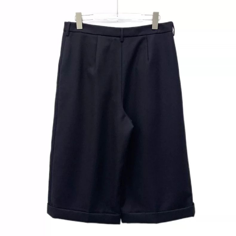 Saint Laurent Paris Saint Laurent Paris size M Black wool casual cropped trous Size US 27 - 2 Thumbnail