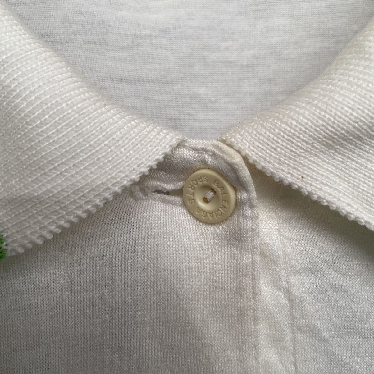 Balenciaga × Vintage Vintage Balenciaga Stripes Polo Shirt Size US M / EU 48-50 / 2 - 5 Thumbnail
