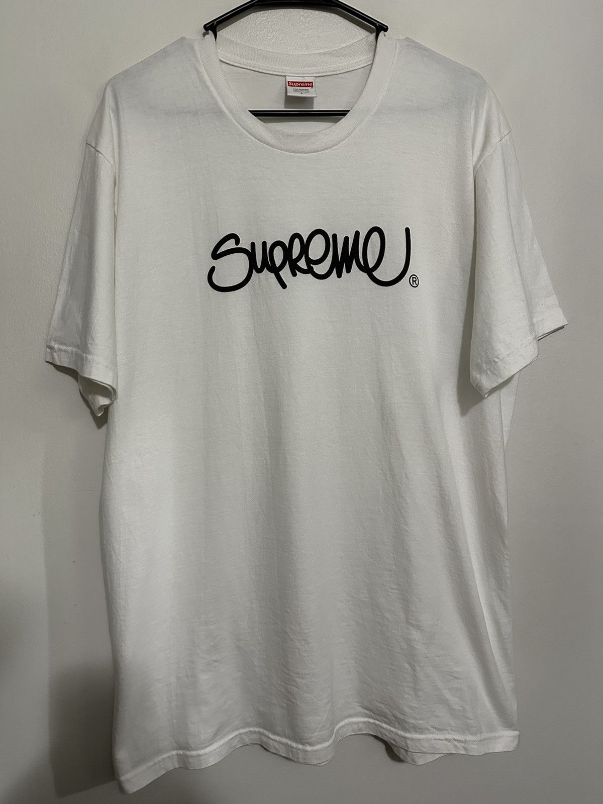 Supreme Supreme Handstyle Tee Size US L / EU 52-54 / 3 - 1 Thumbnail