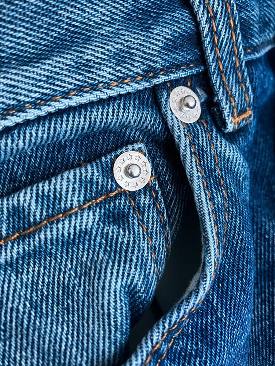 Sefr Sefr Blue Straight Cut Jeans Crease 30 S Size US 30 / EU 46 - 4 Thumbnail
