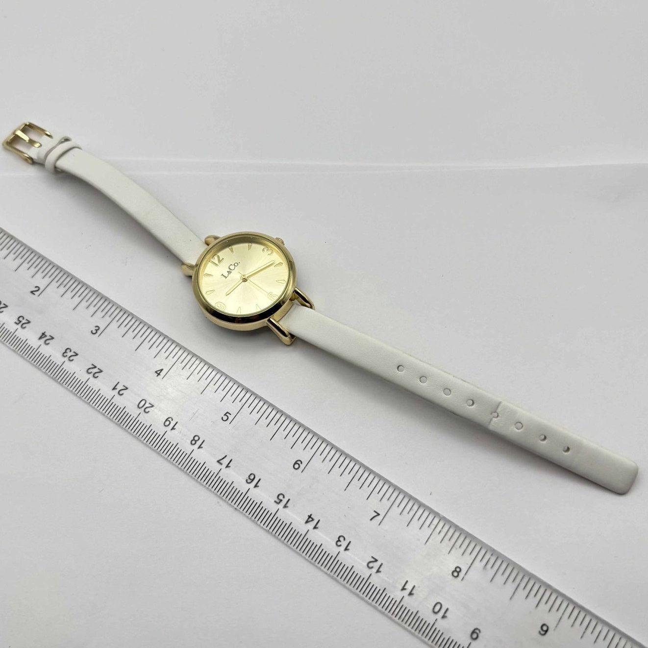 Other Gold & White L&Co. Watch Size ONE SIZE - 4 Thumbnail