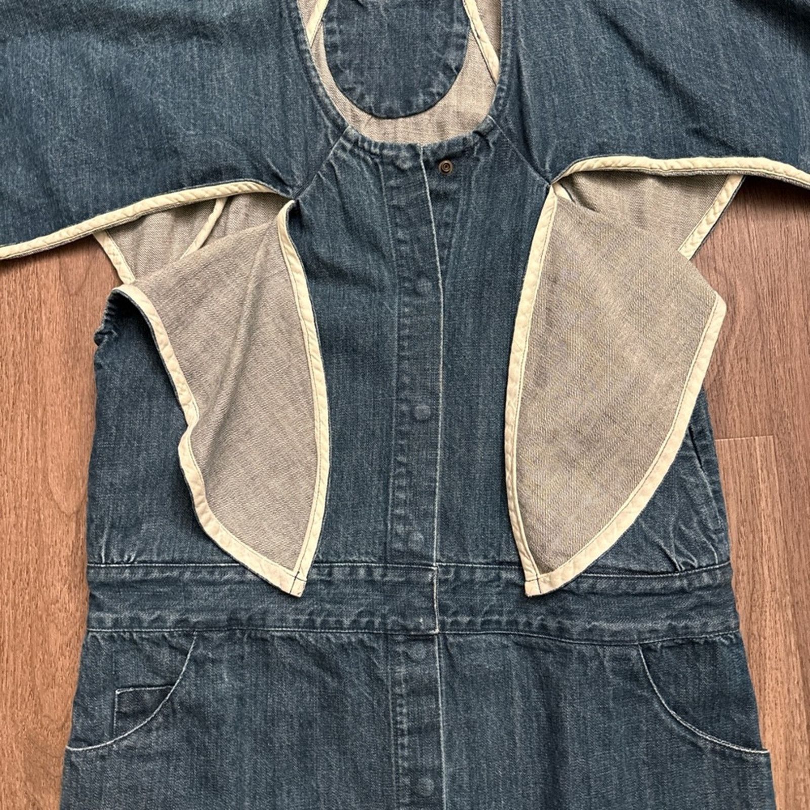 Cosmic Wonder Cosmic wonder Japan deconstructed denim dress Size M / US 6-8 / IT 42-44 - 3 Thumbnail