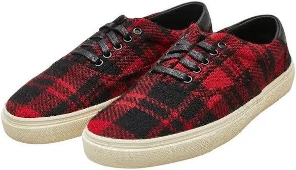 Saint Laurent Paris Saint Laurent skate shoes tweed 43 Size US 10 / EU 43 - 1 Thumbnail
