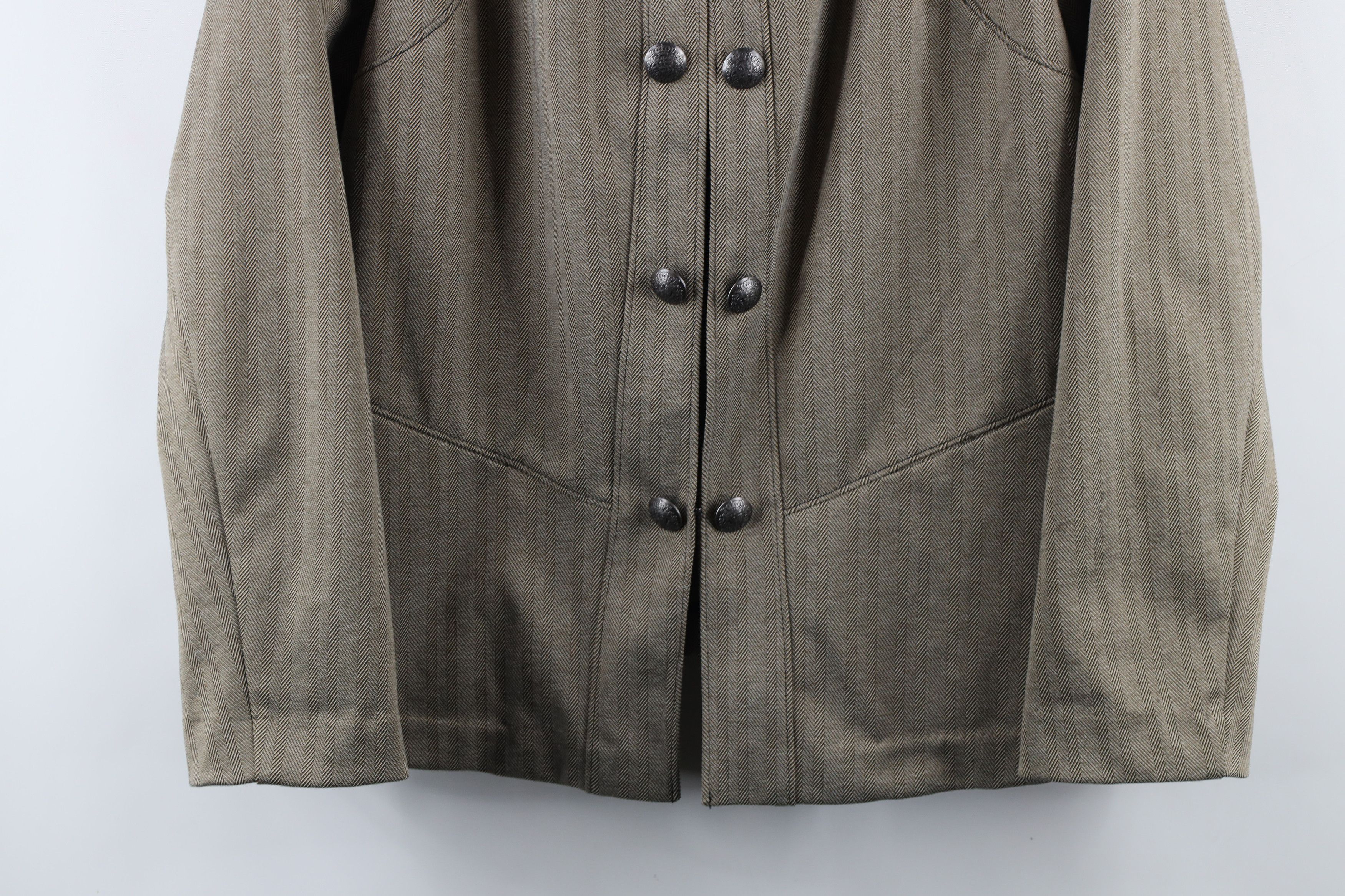 Vintage New Lane Bryant Military Style Clasp Blazer Jacket Coat Size XXL / US 16-18 / IT 52-54 - 3 Thumbnail