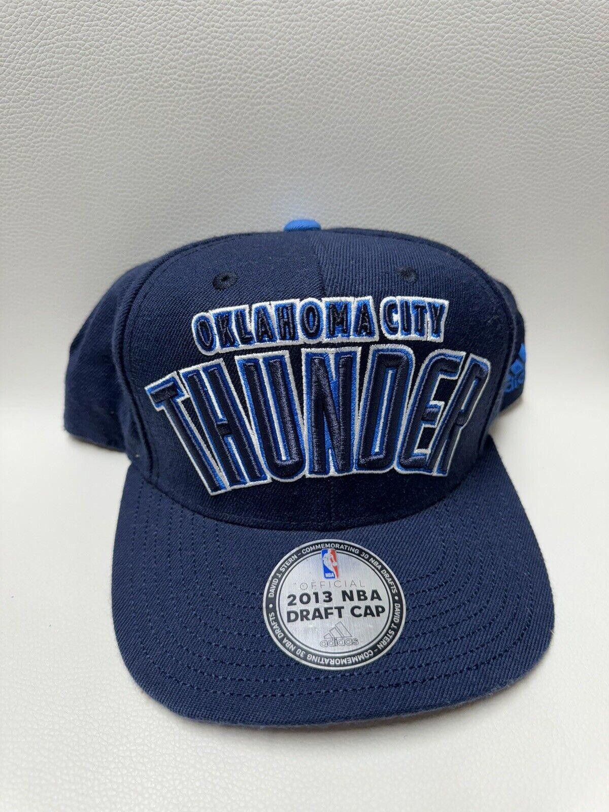 Adidas × NBA NBA Adidas Oklahoma City Thunder SnapBack Hat Size ONE SIZE - 3 Thumbnail