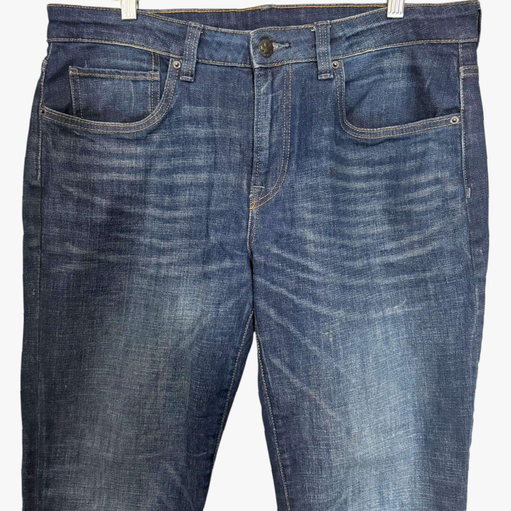 Buffalo David Bitton Buffalo David Bitton Ben Relaxed-Fit Tapered Denim Jeans Blue Men's 34X30 Jeans Size US 34 / EU 50 - 5 Thumbnail