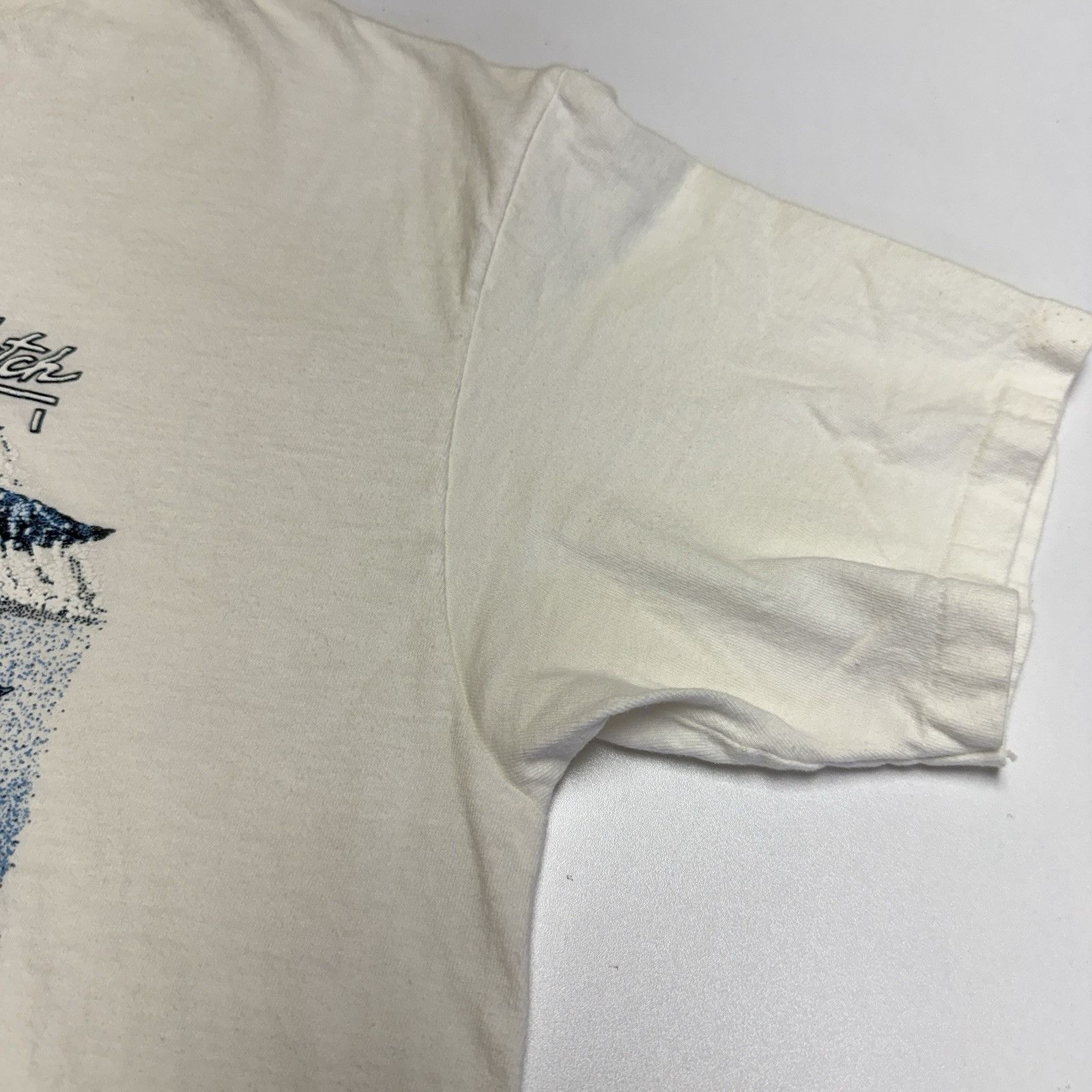 Vintage Vintage Whale Watch Maui Hawaii T Shirt White 90s Size US XL / EU 56 / 4 - 7 Thumbnail