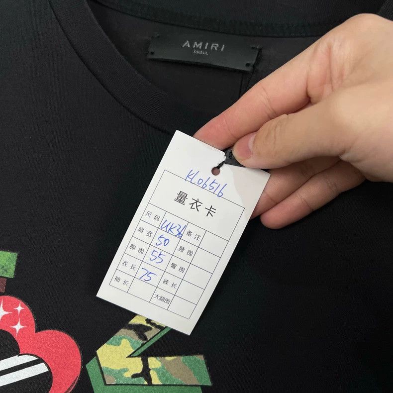 Amiri Amiri Printed letter short sleeves 2506-Nextarrow Size US S / EU 44-46 / 1 - 7 Thumbnail