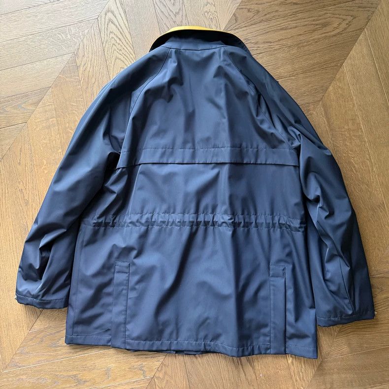Loro Piana LORO PIANA Classic trench coat with deer skin collar Size XL / US 12-14 / IT 48-50 - 2 Thumbnail