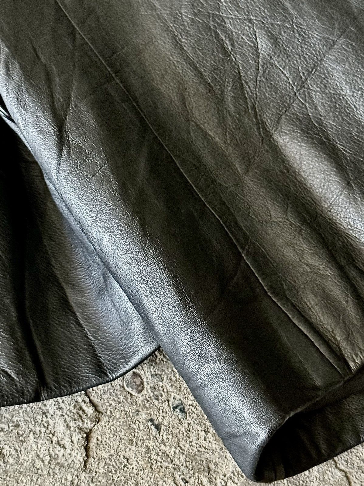 Gucci Gucci - Tom Ford - Leather Blazer Size US M / EU 48-50 / 2 - 19 Thumbnail