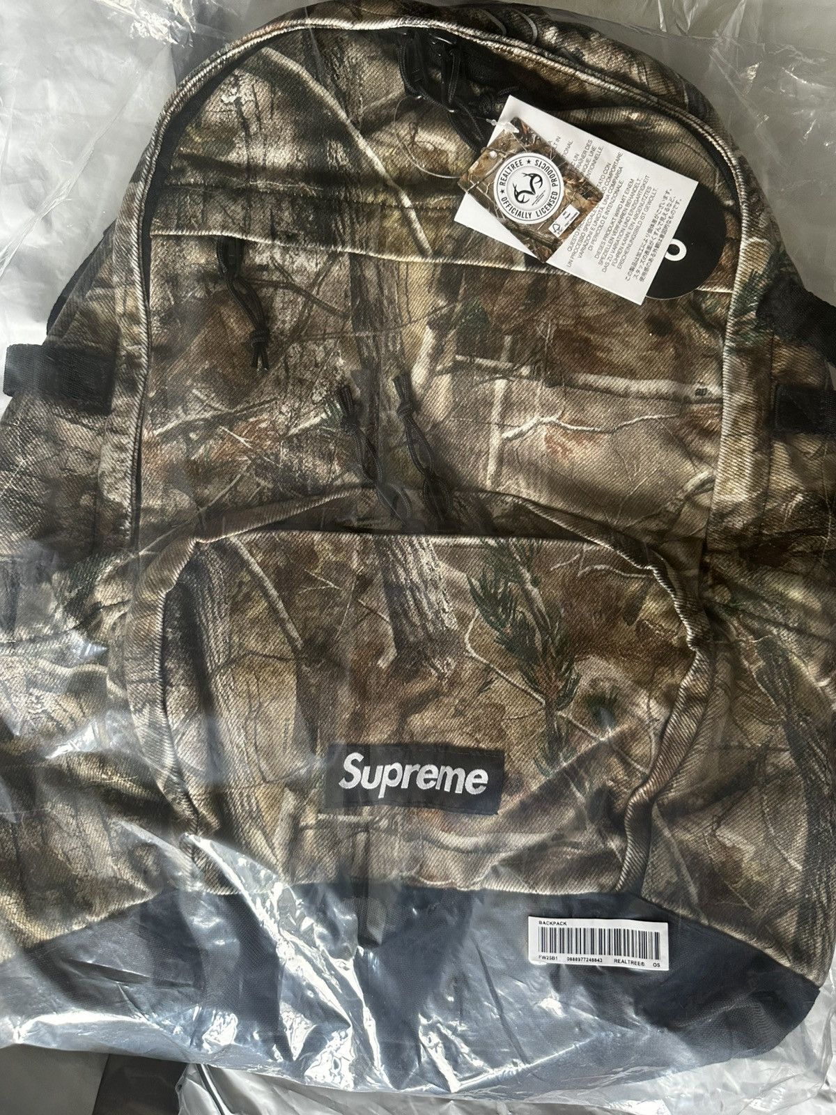 Supreme Supreme Realtree Camo Denim Backpack Size ONE SIZE - 4 Thumbnail