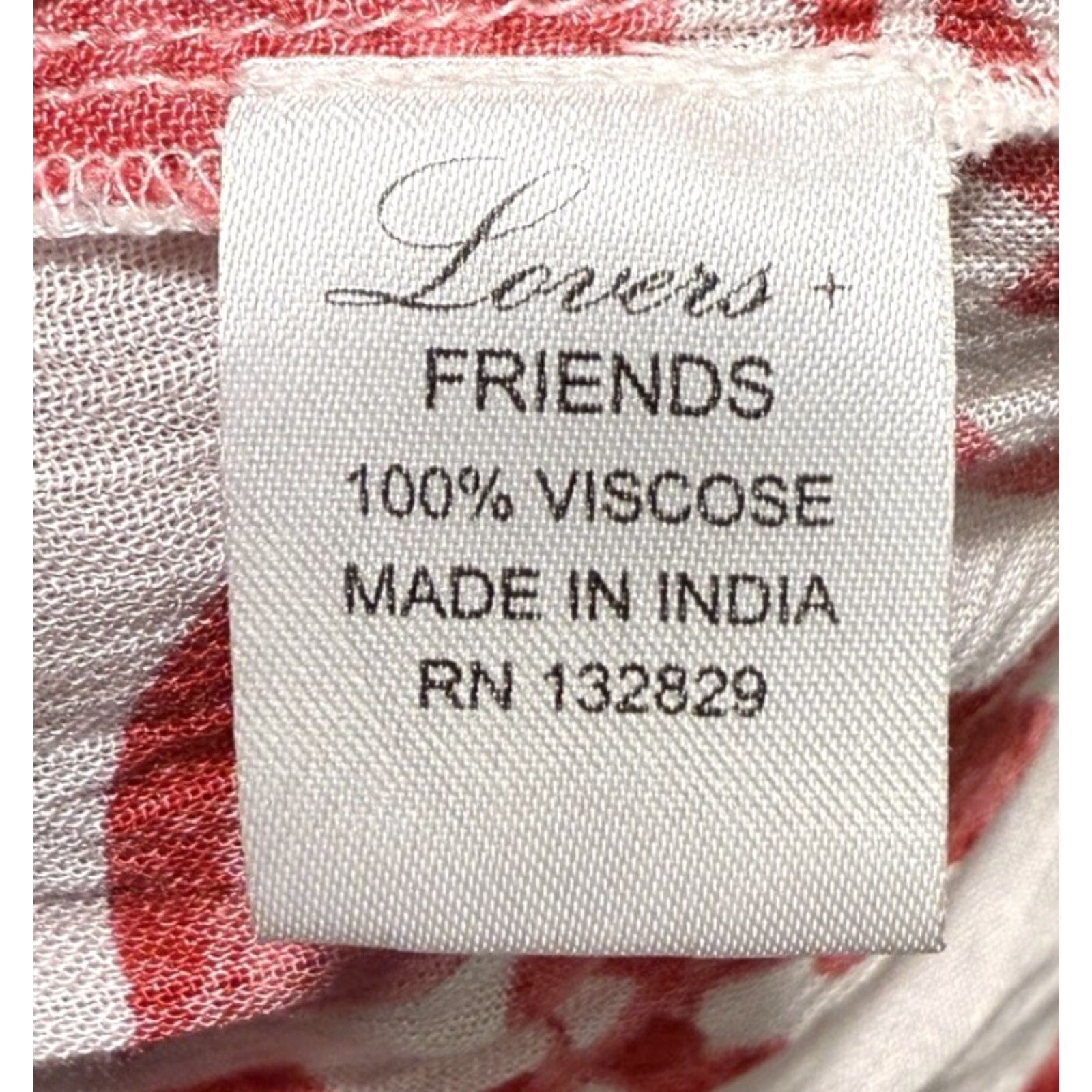 Vintage VINTAGE Lovers and Friends Women's Crop Top Off The Shoulder Floral Ruffle Sleeveless Summer Fall Spring Red Small Size S / US 4 / IT 40 - 5 Thumbnail
