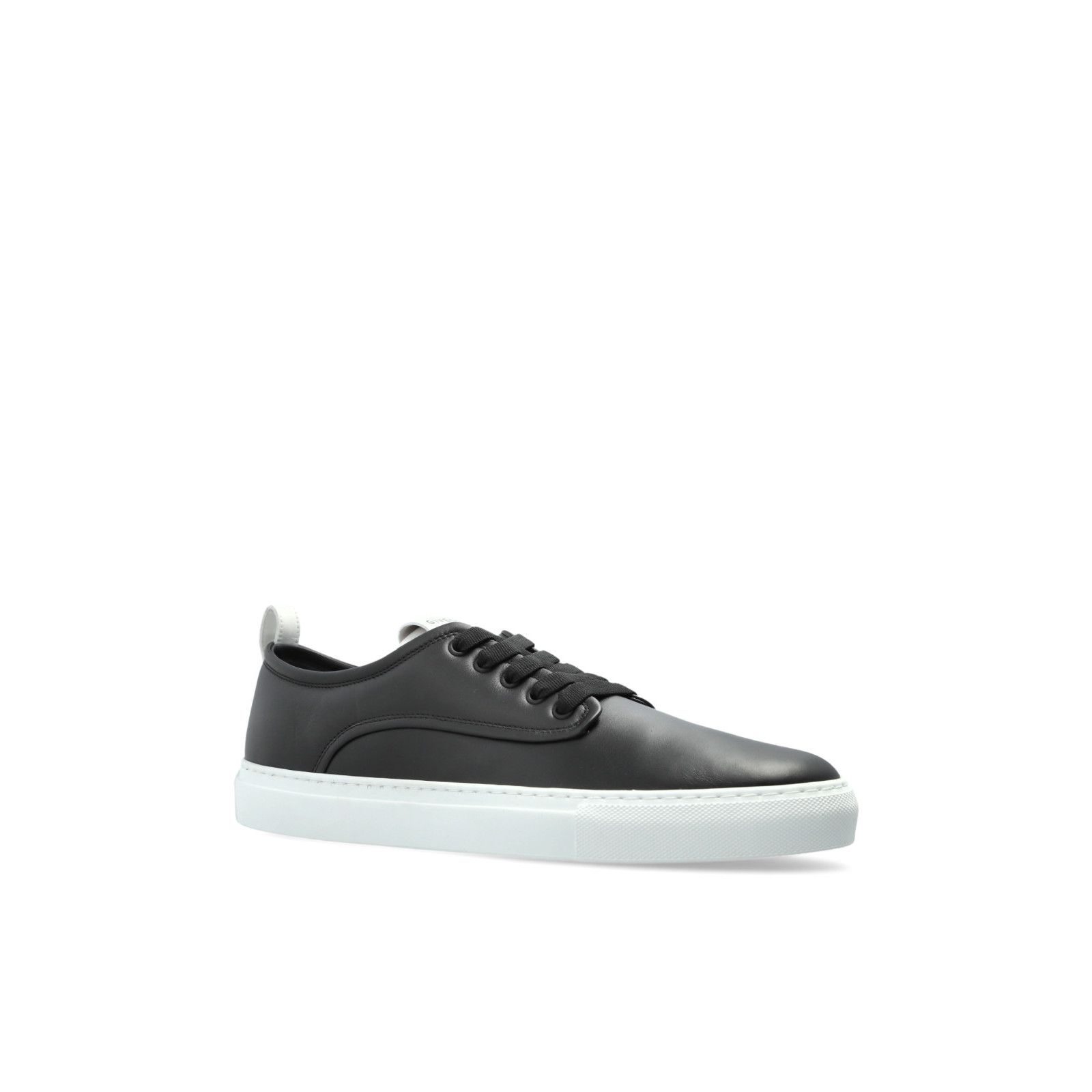 Givenchy GIVENCHY Black Leather Sports Sneakers New & Authentic (Men' Size US 12 / EU 45 - 2 Thumbnail