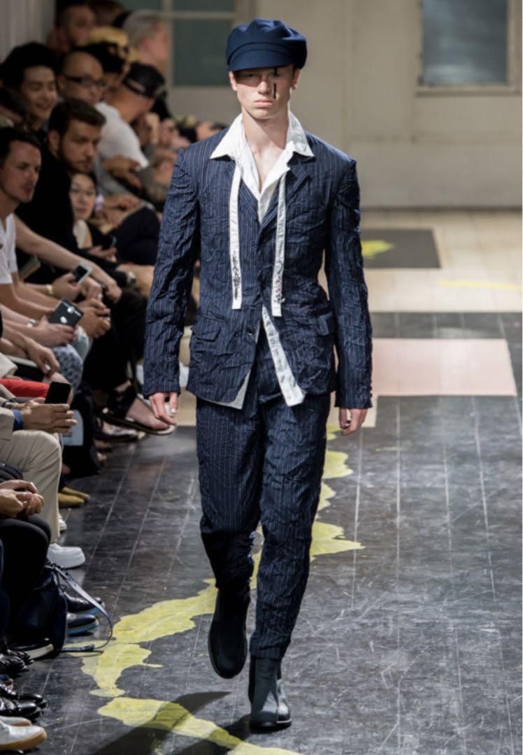 【セットアップ】Yohji Yamamoto 16ss look12 Yohji Yamamoto 16ss セットアップ セットアップ】Yohji