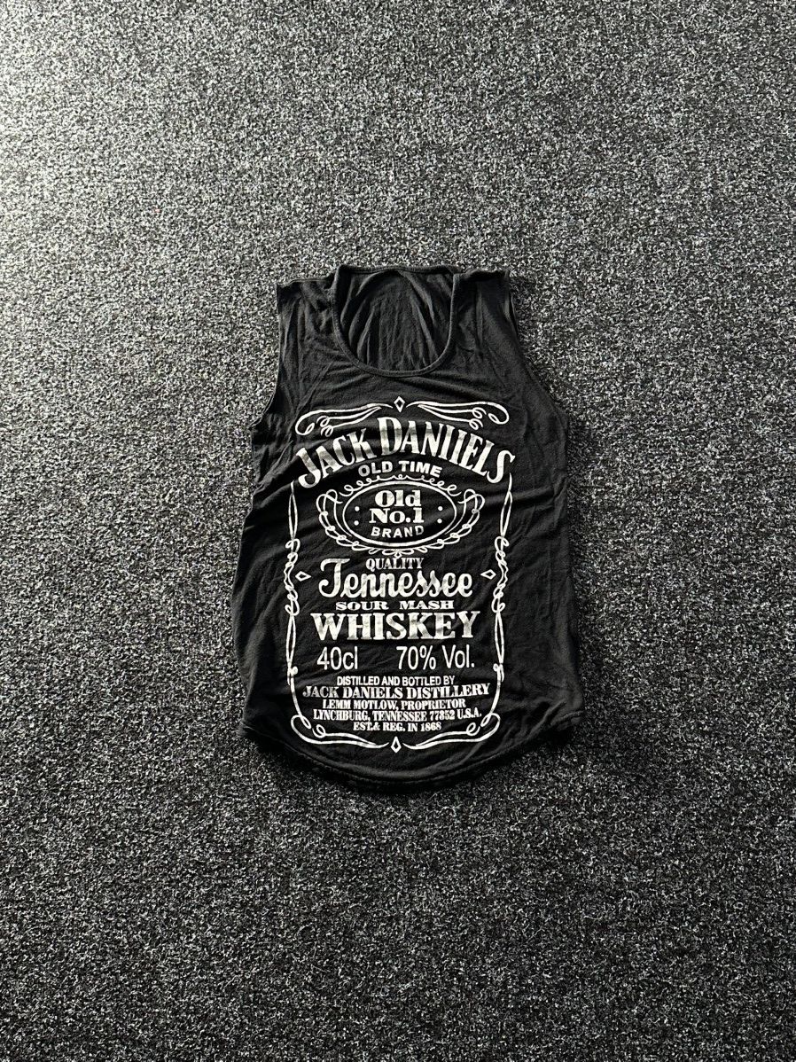 Vintage RARE🚨Vintage Y2K 1997s Jack Daniels tank top number nine Size US S / EU 44-46 / 1 - 1 Thumbnail