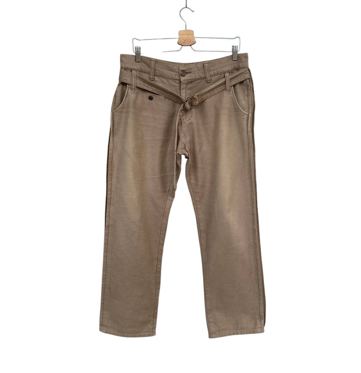 Johnbull VINTAGE JOHNBULL BELTED UTILITY CHINOS WORKWEAR MILITARY Size US 33 - 5 Thumbnail