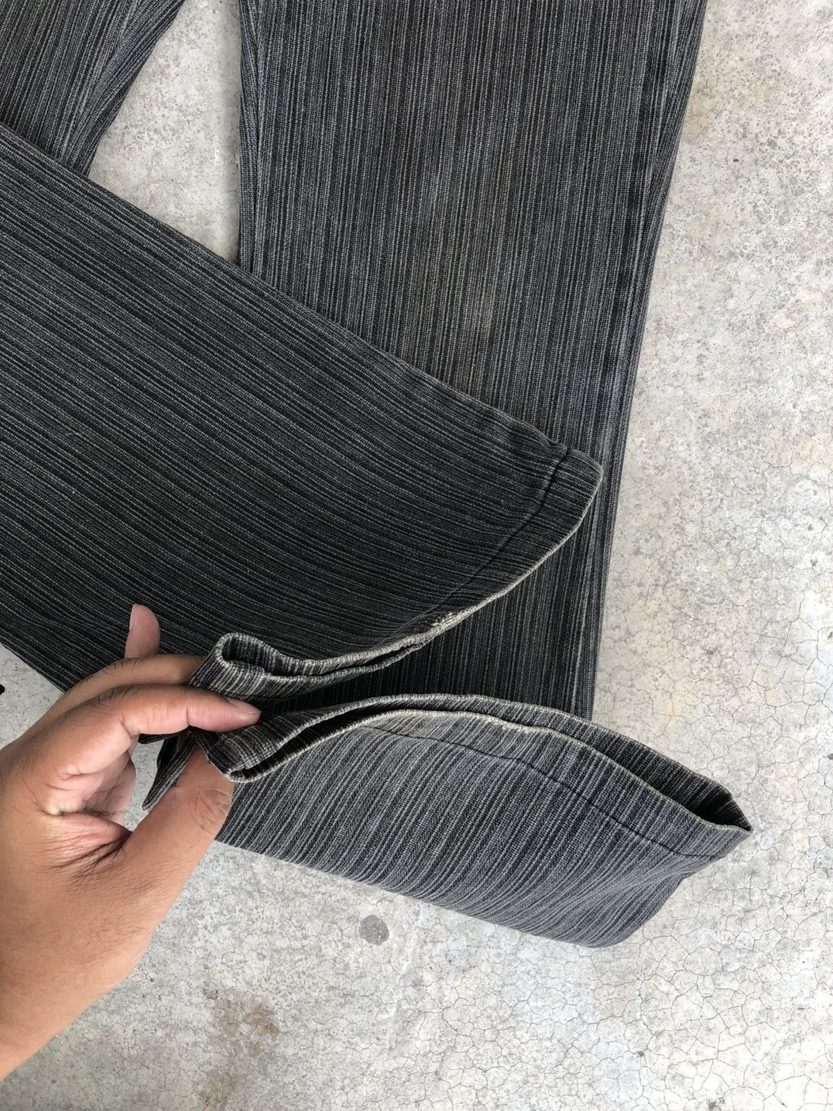 If Six Was Nine Japanese Barcedos Flared Jeans Distressed Denim Hickory Size US 30 / EU 46 - 17 Thumbnail
