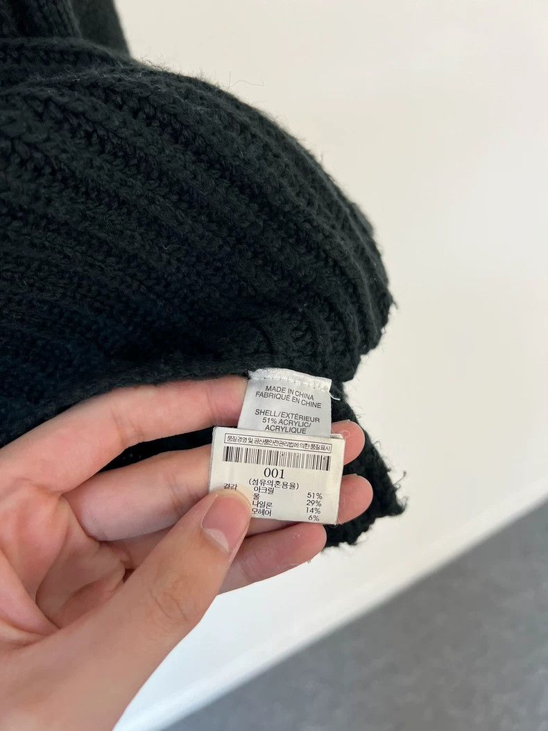 Helmut Lang Helmut Lang size SSlant Zip Stand Neck Stubby Knit Cardigan Size US S / EU 44-46 / 1 - 7 Thumbnail