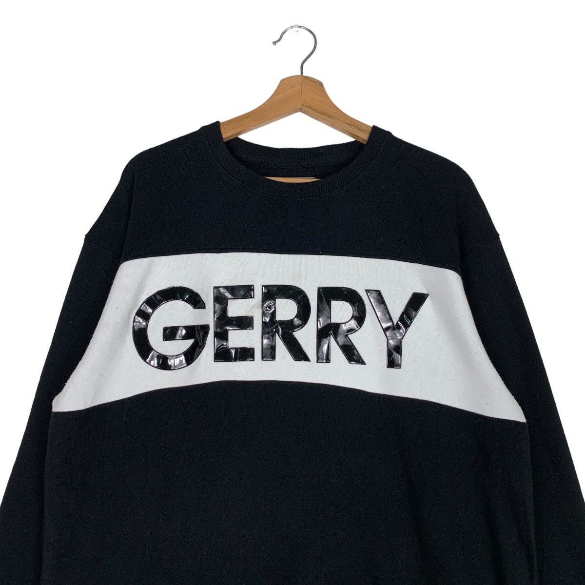 Other GERRY Spellout Big Logo Colorblock Sweatshirts #0764-C35 Size US L / EU 52-54 / 3 - 2 Thumbnail