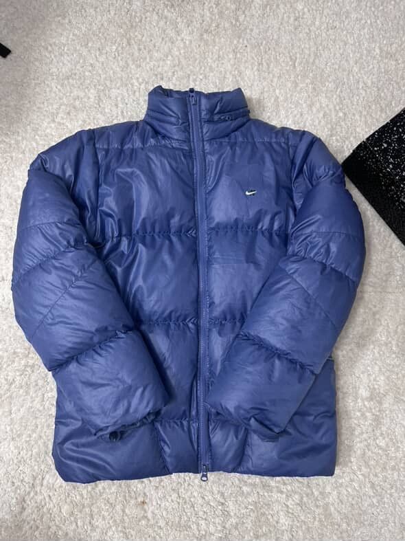 Nike Blue Nike puffer jacket 💙✨ Size US S / EU 44-46 / 1 - 3 Thumbnail