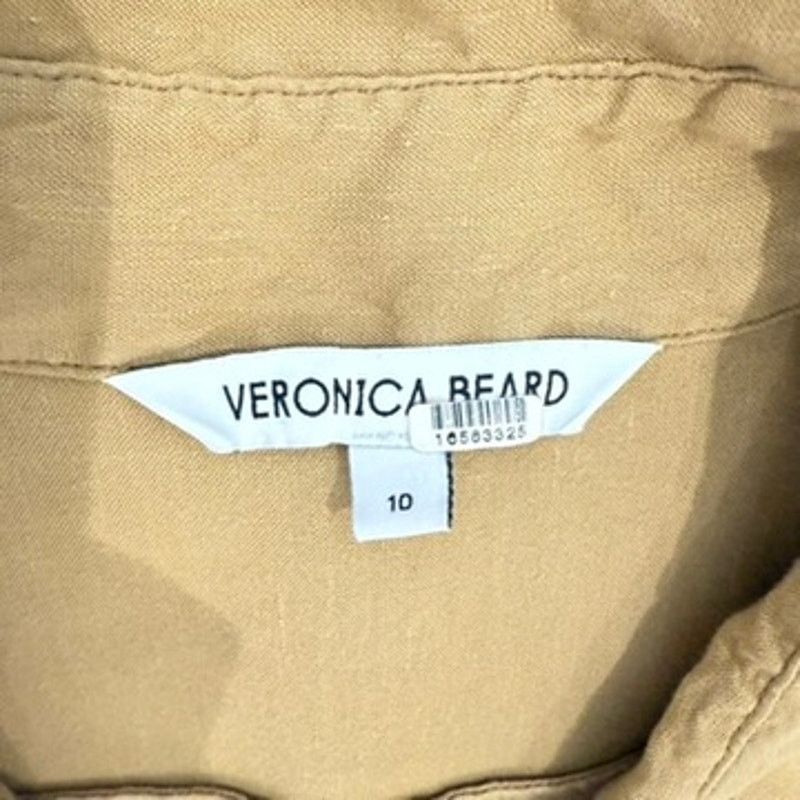 Veronica Beard Veronica Beard Adavi Dress in Brown, Size US 10 Size L / US 10 / IT 46 - 6 Thumbnail