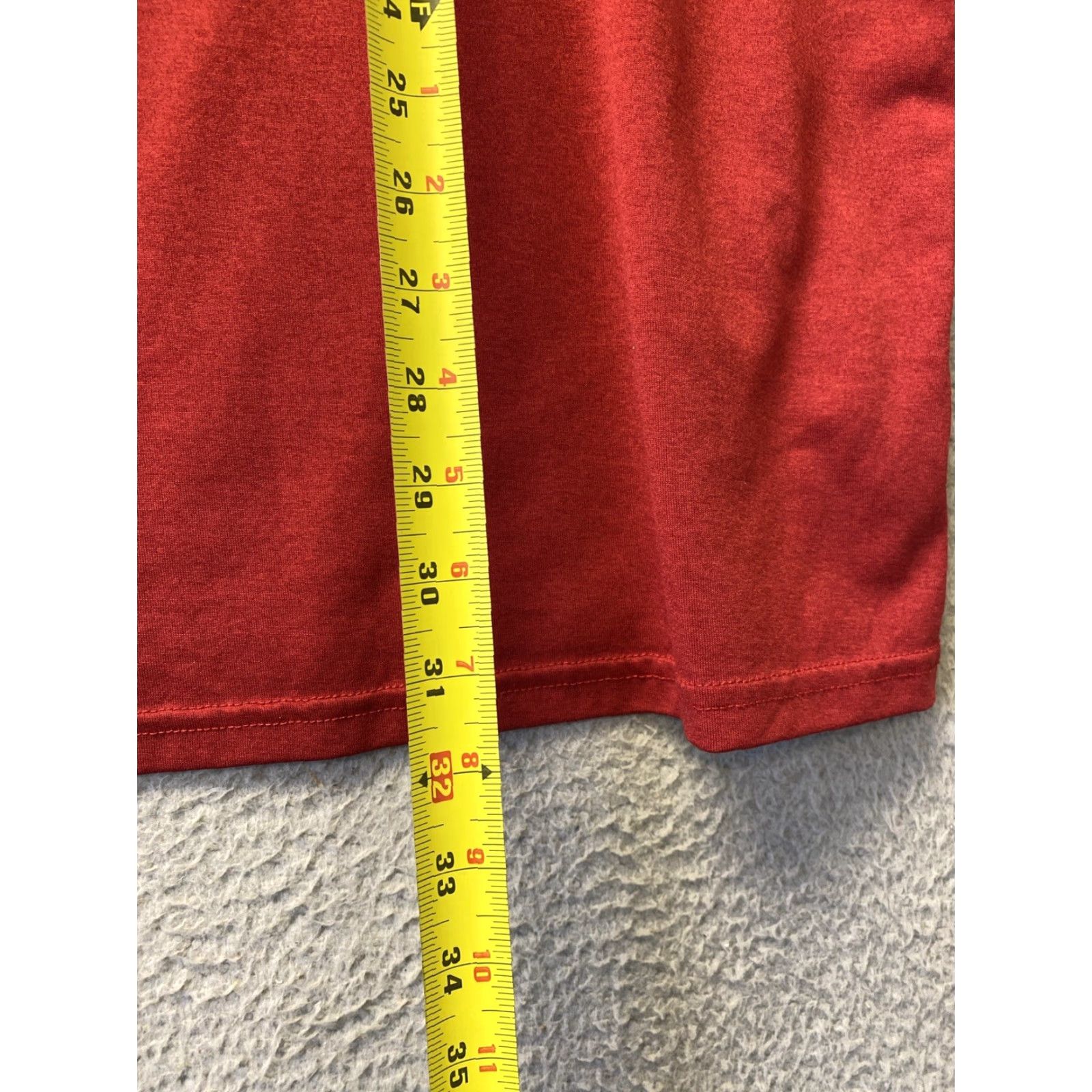 Nike Nike Shirt Mens 2XL Red Short Sleeve T-Shirt Performance Stretch /65-47 Gear Activewear Nike Dri-FIT Reg Men Size US XXL / EU 58 / 5 - 5 Thumbnail
