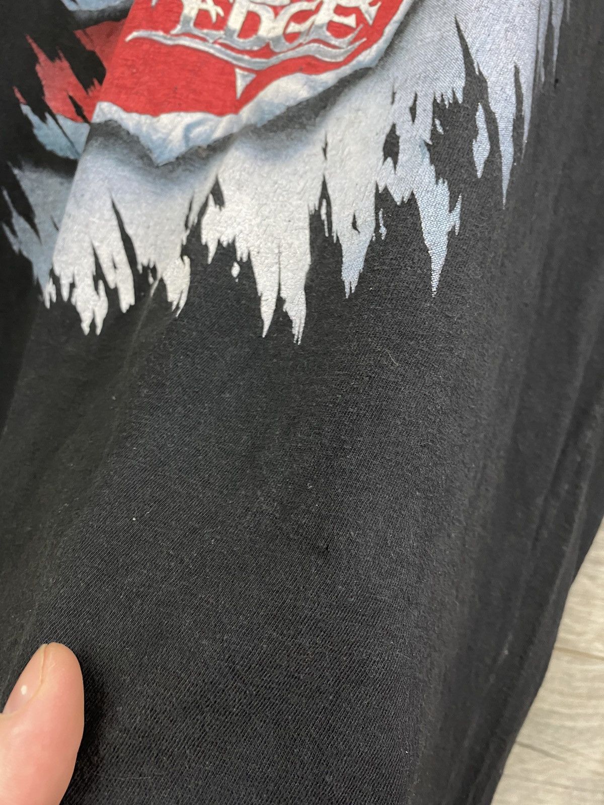 Vintage Vintage 1990 AC/DC The Razors Edge Tour original Brockum Size US M / EU 48-50 / 2 - 16 Thumbnail