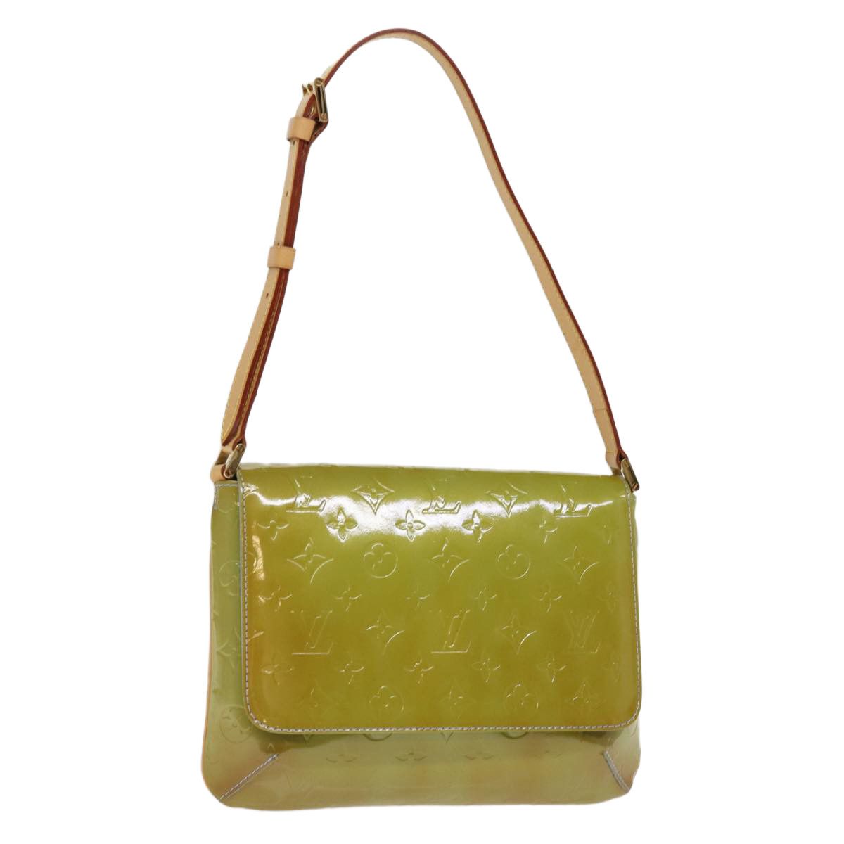 Louis Vuitton Thompson Street Green Patent Leather Shoulder Bag Size ONE SIZE - 1 Thumbnail
