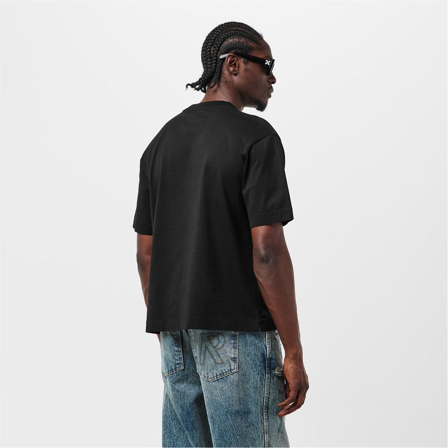 Off-White o1g2r1mq0226 Best Ideas Crew Neck T-Shirt In Black Size US S / EU 44-46 / 1 - 4 Thumbnail