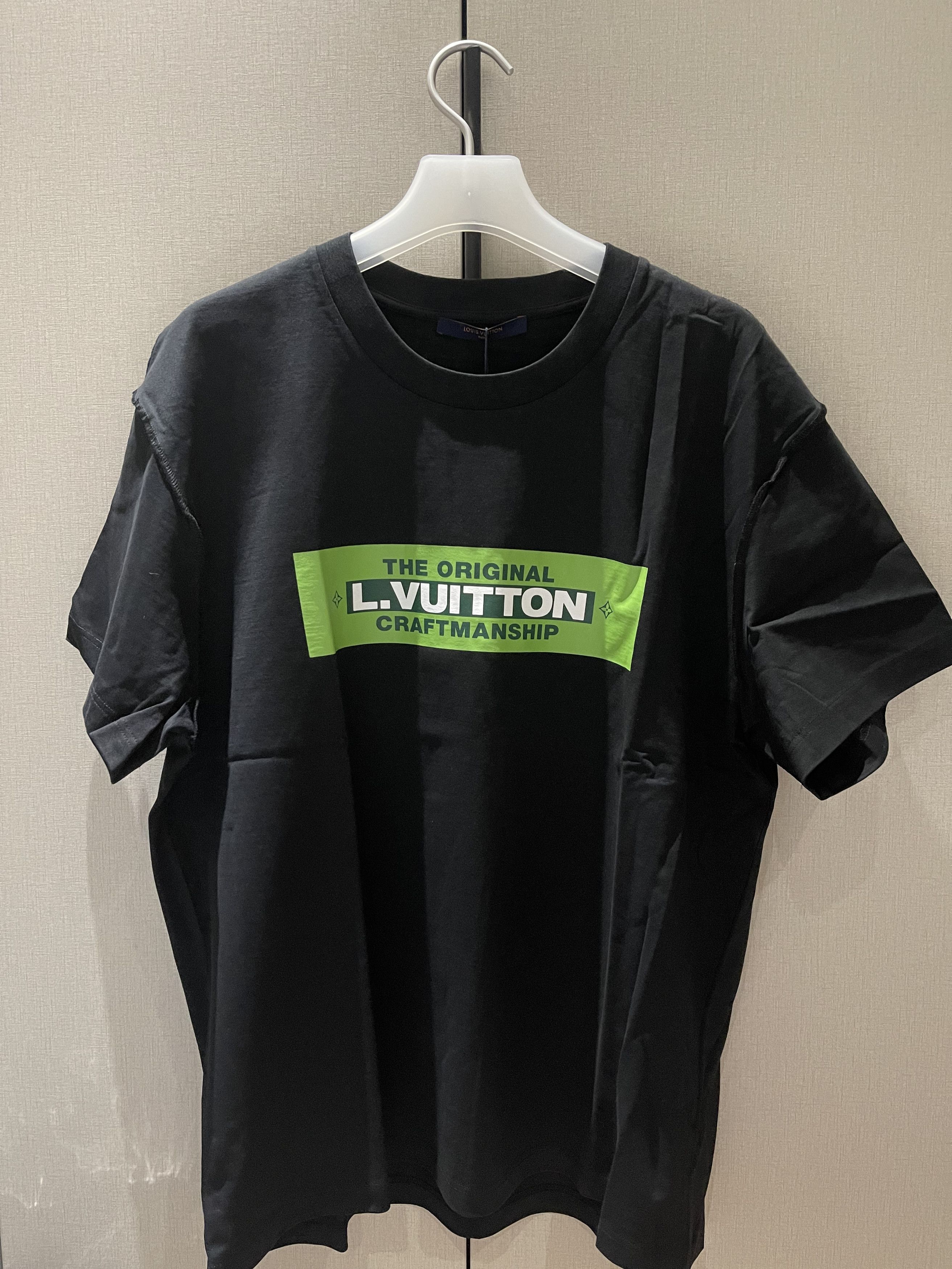 Louis Vuitton Louis Vuitton The Original Craftsmanship T Shirt Black |  Grailed