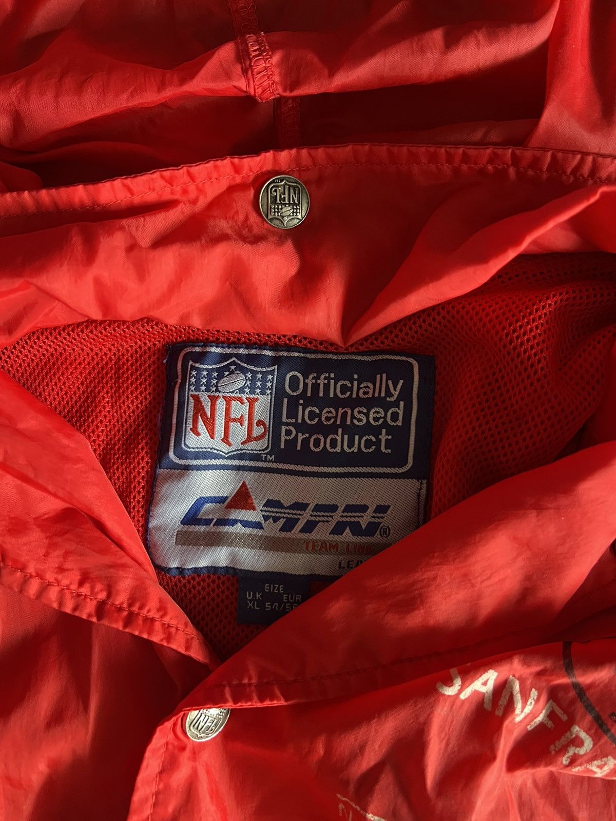 NFL × Vintage NFL 49ers Vintage Light Jacket Size US XL / EU 56 / 4 - 5 Thumbnail