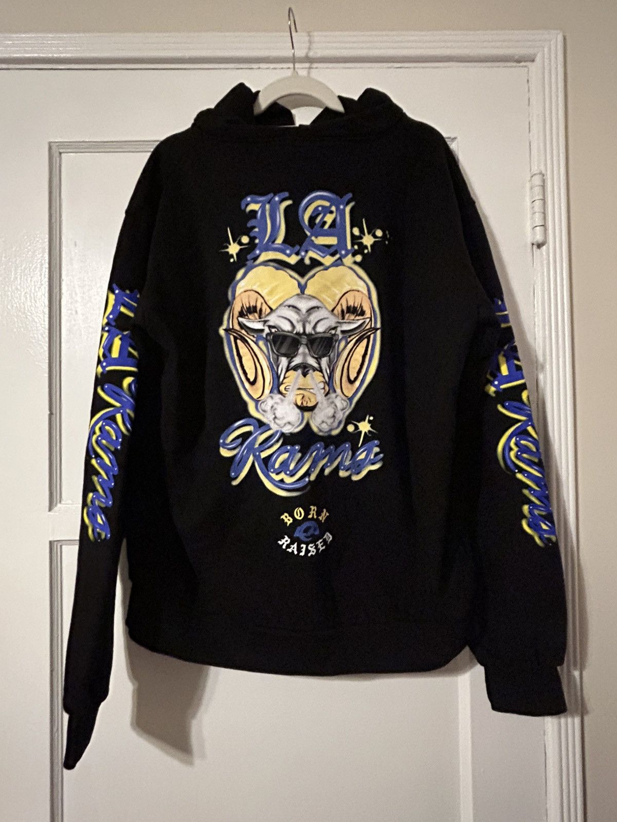 Born X Raised × NFL Born X Raised X LA Rams Large Hoodie Size US L / EU 52-54 / 3 - 3 Thumbnail