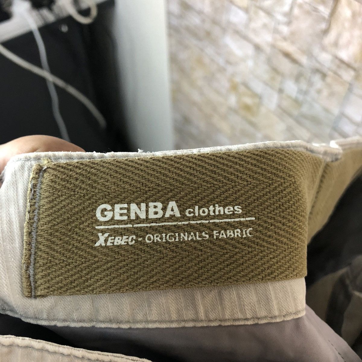 Japanese Brand Genba White utility tactical Cargo Multipocket Pants #A638 Size US 30 / EU 46 - 21 Thumbnail
