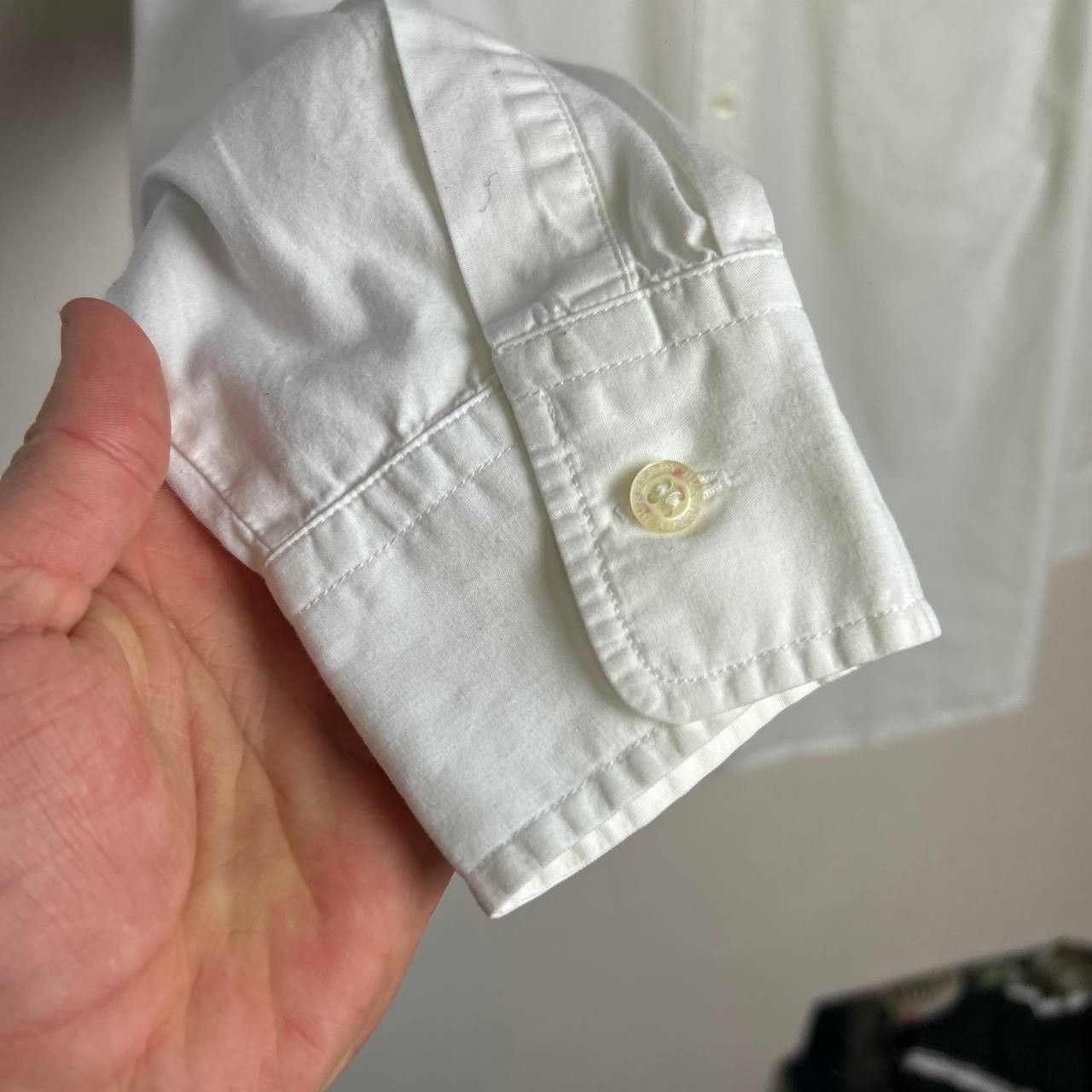 Burberry Luxury Burberry Small logo basic button white designer shirt Size XL / US 12-14 / IT 48-50 - 5 Thumbnail