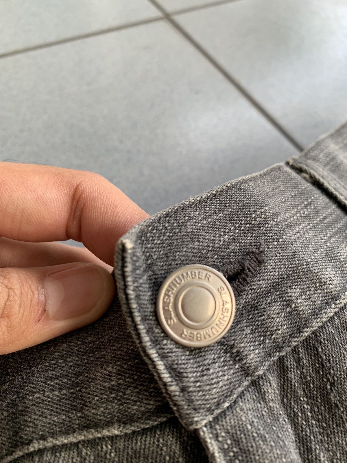 If Six Was Nine Slash Number Bondage Jeans Size US 28 / EU 44 - 10 Thumbnail