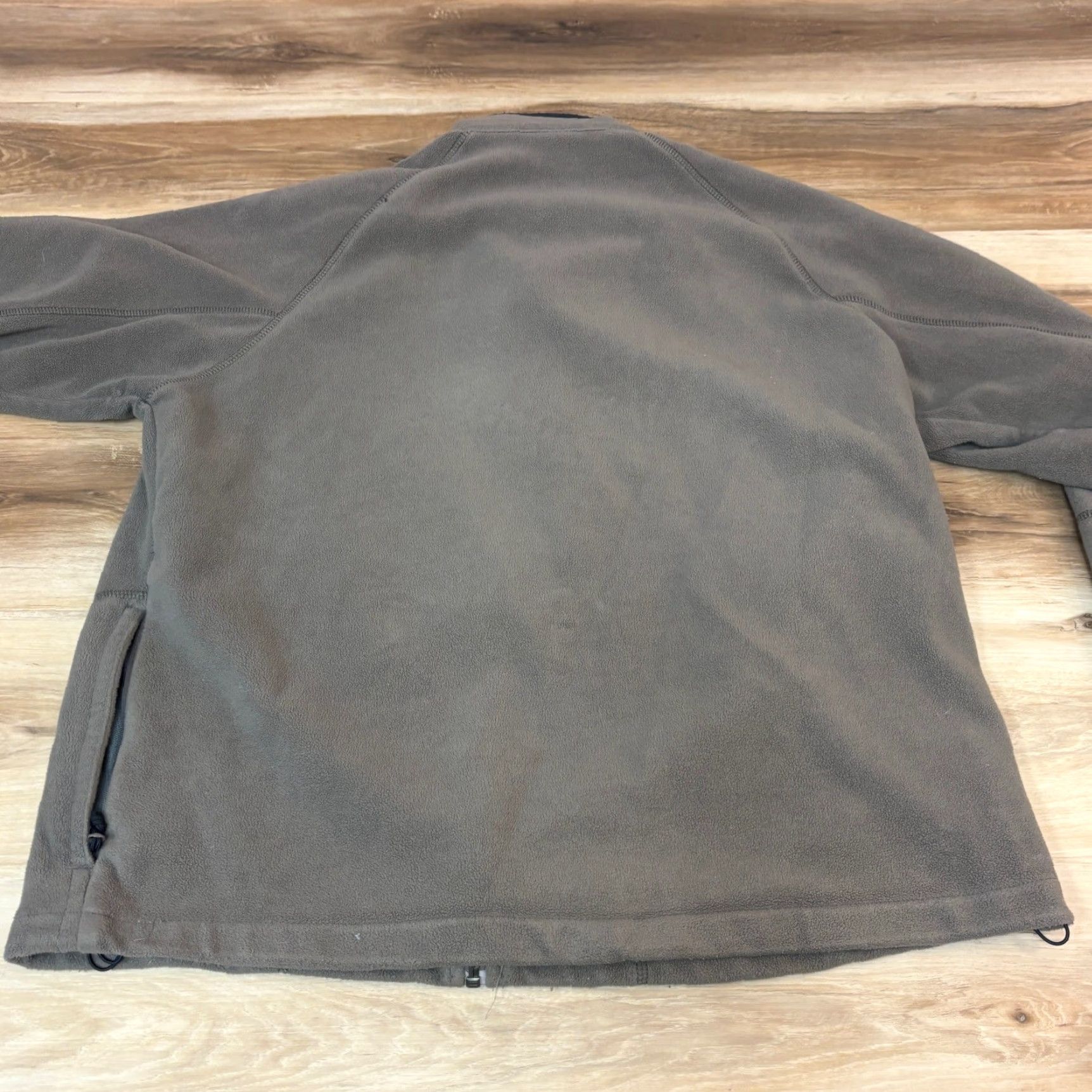 Vintage Columbia Mens Jacket Fleece Full Zip Brown Large Outdoor Hiking Windbreaker Pockets Zipper Premium Comfort Size US L / EU 52-54 / 3 - 7 Thumbnail