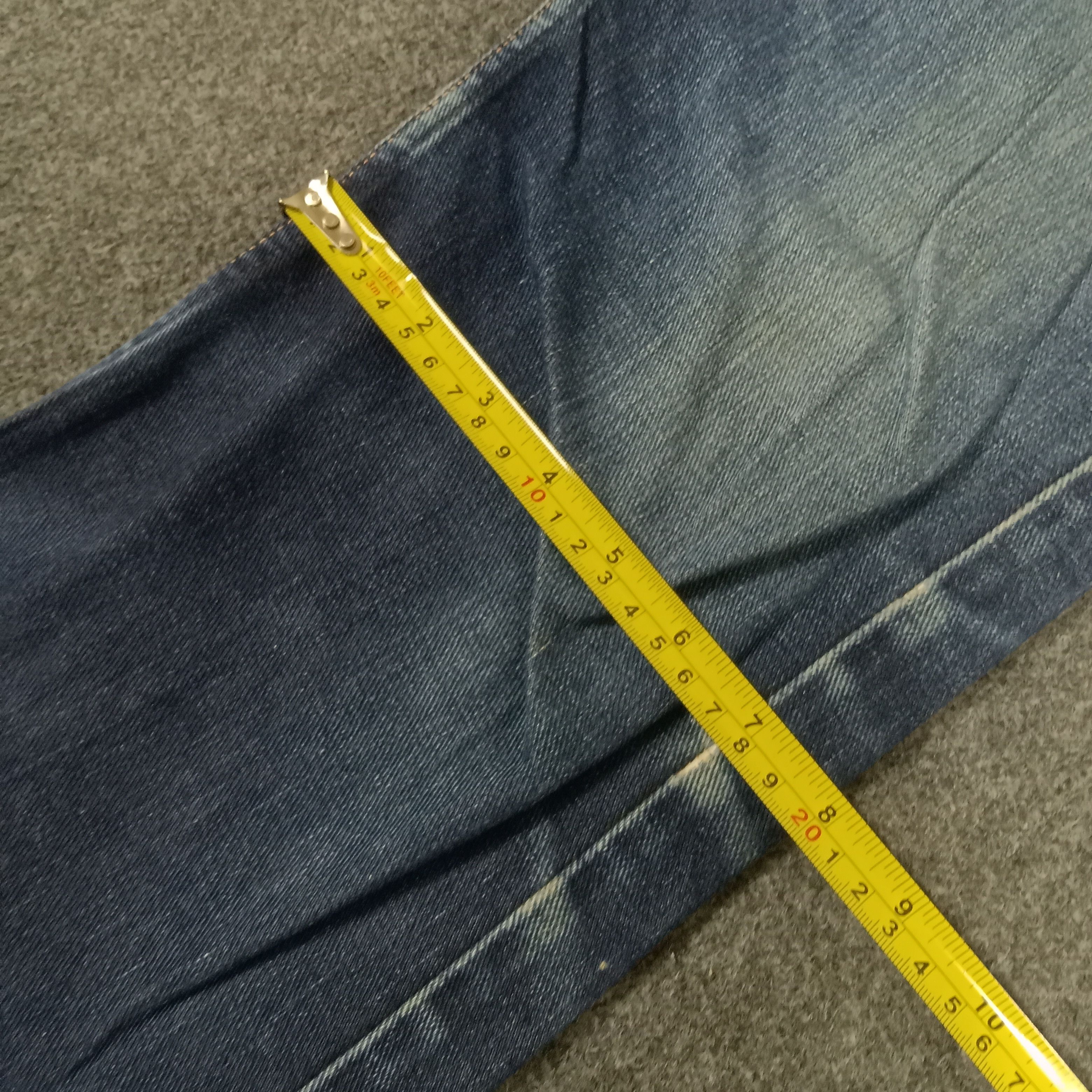 Evisu × Vintage Evis Japanese Brand Daicock Custom Art Bootcut Jeans Size 30" / US 8 / IT 44 - 10 Thumbnail