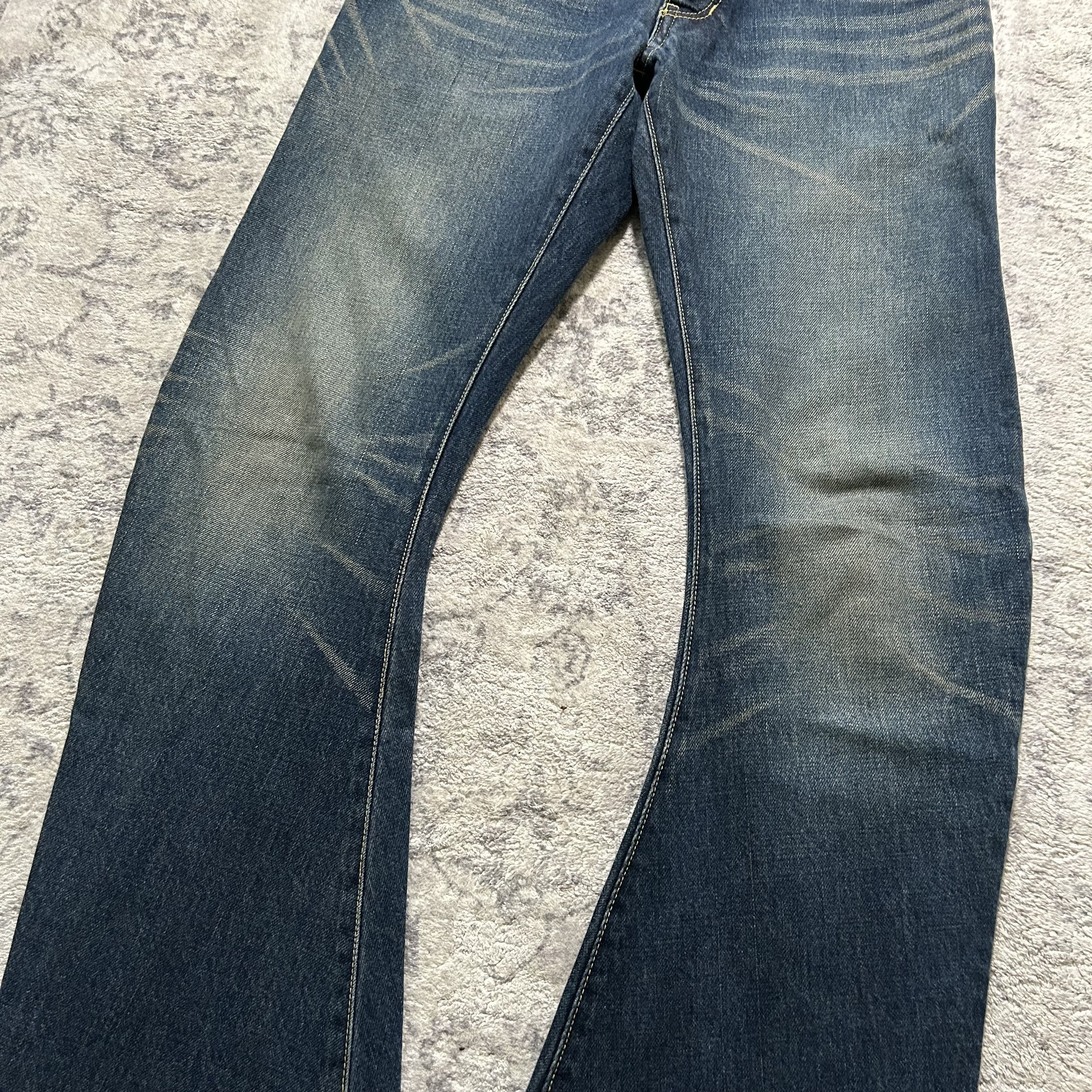 Kazuyuki Kumagai Attachment Kazuyuki Kumagai Attachment J-Cut Bootcut Flared Denim Jeans Size US 30 / EU 46 - 3 Thumbnail