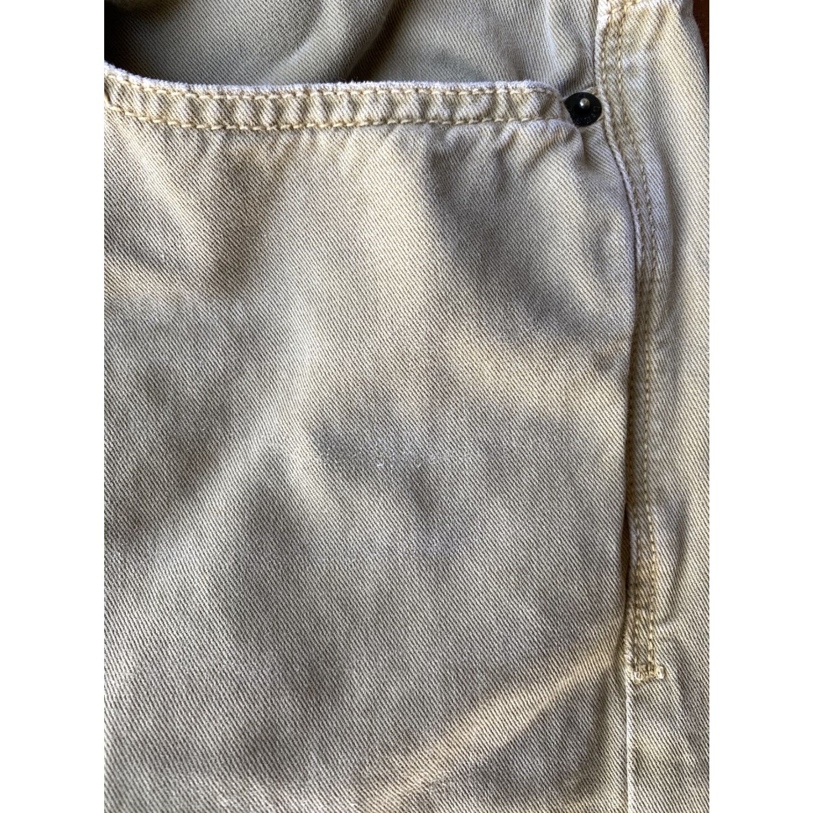 Diesel VINTAGE Diesel Safado Jeans Mens 36 Tan Regular Slim Straight Button Fly 100% Cotton Brown Denim Straight Jeans Mens 90s Theme Size US 36 / EU 52 - 6 Thumbnail