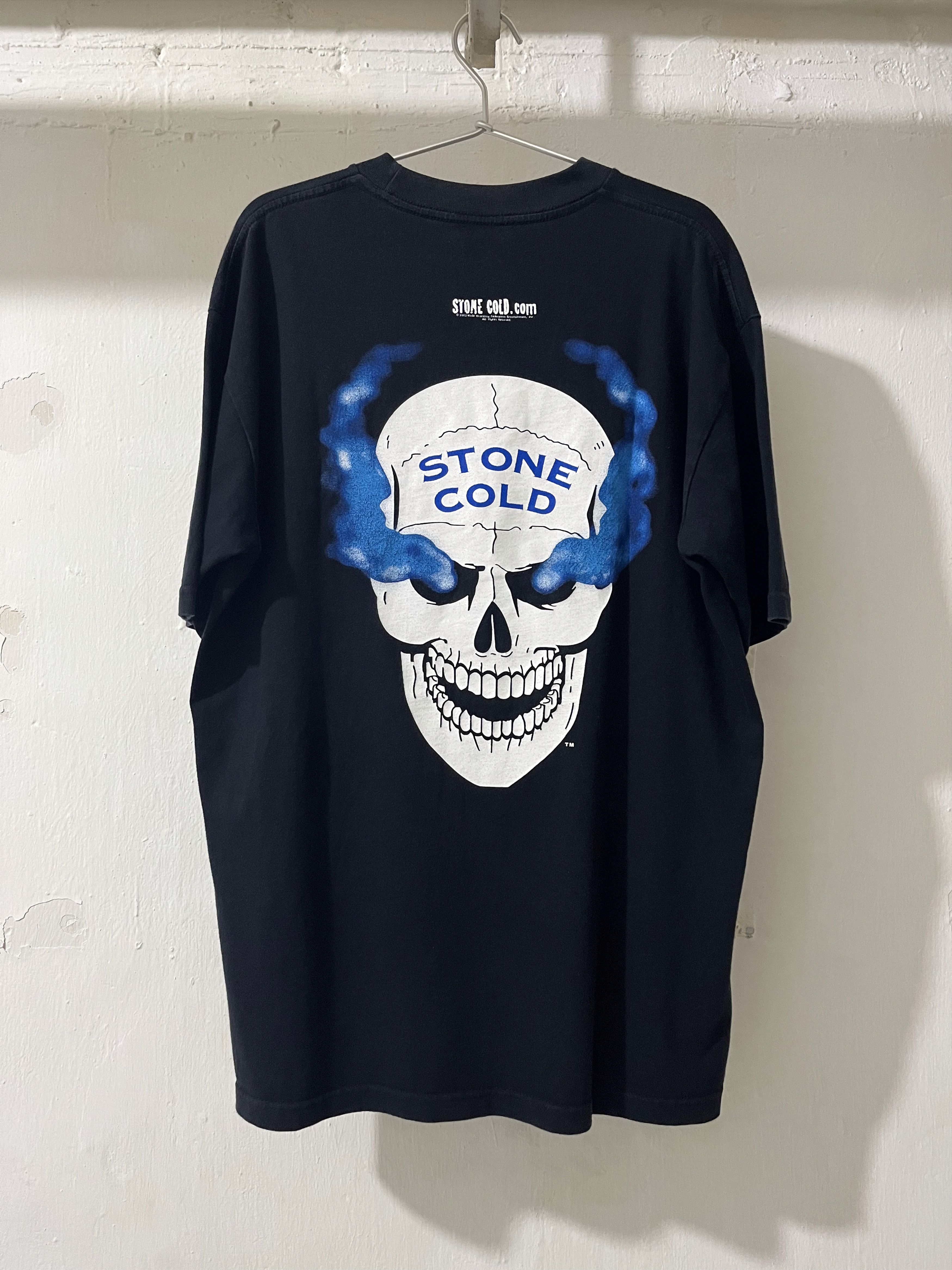 Vintage VINTAGE MICHAEL ATHLETIC DEPT. 2002 'STONE COLD WHAT?' TEE Size US XL / EU 56 / 4 - 2 Thumbnail