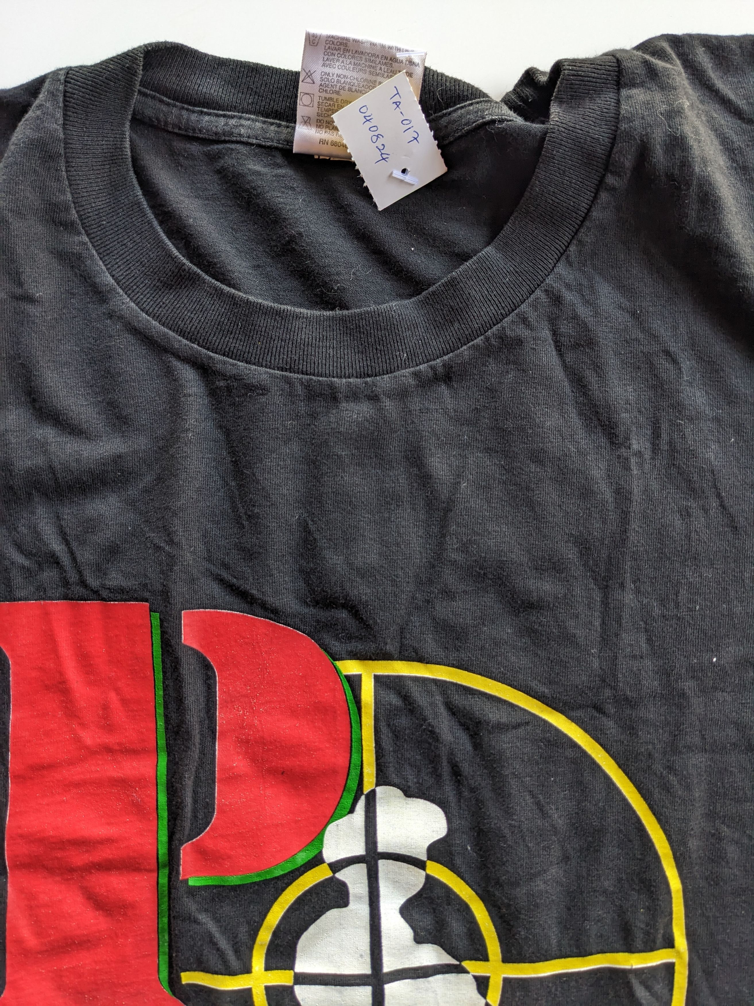 Public Enemy × Vintage Vintage bootleg Public Enemy What Side You On raptee Size US M / EU 48-50 / 2 - 6 Thumbnail