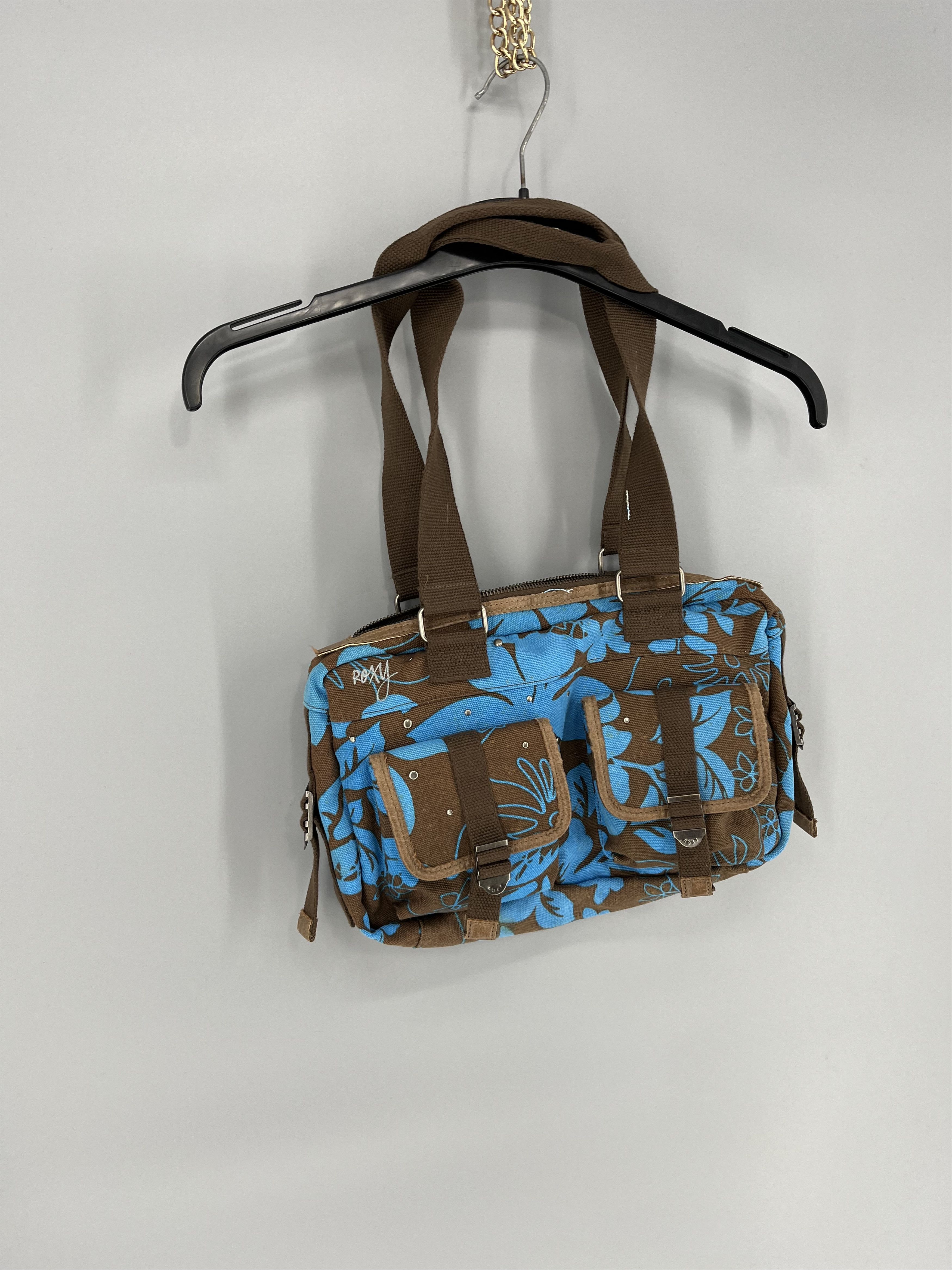 Quiksilver Vintage Y2K Roxy Quiksilver Abstract Shoulder Messenger Bag Size ONE SIZE - 2 Thumbnail