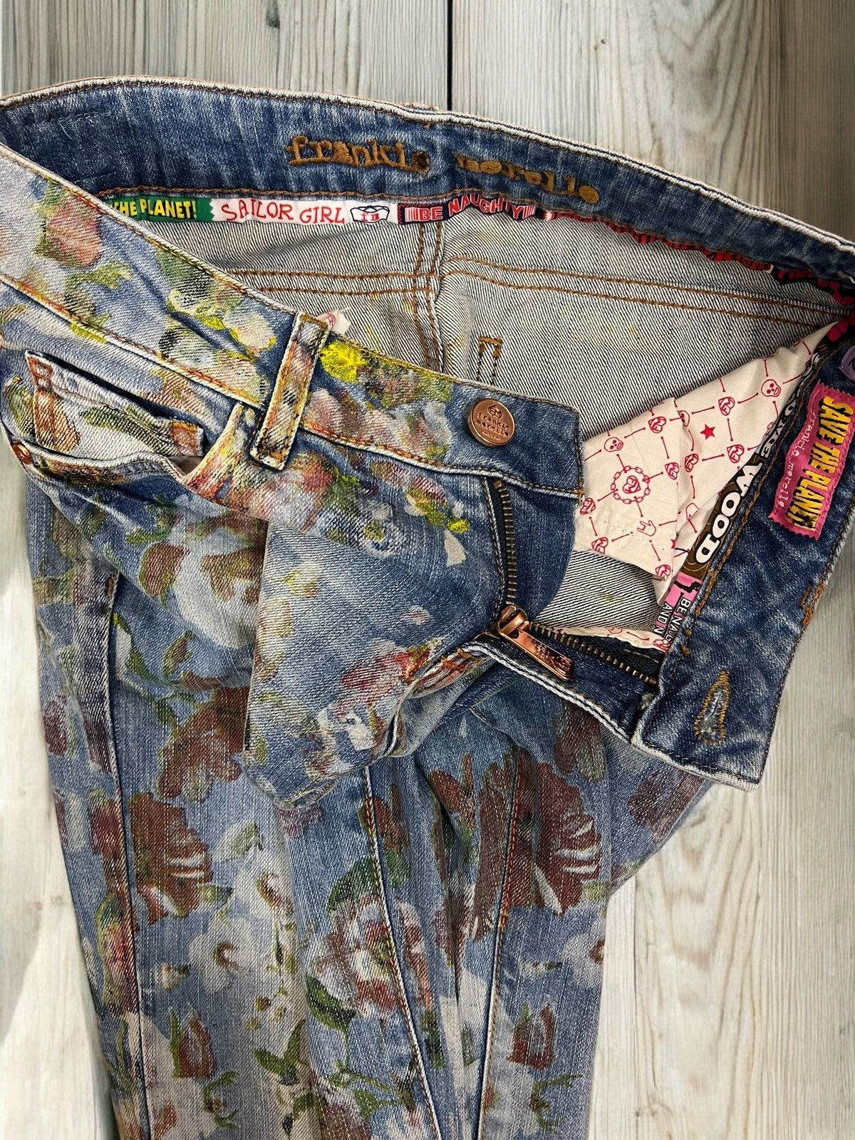 Frankie Morello Frankie Morello new jeans size 25 Size 25" / US 0 / IT 36 - 5 Thumbnail