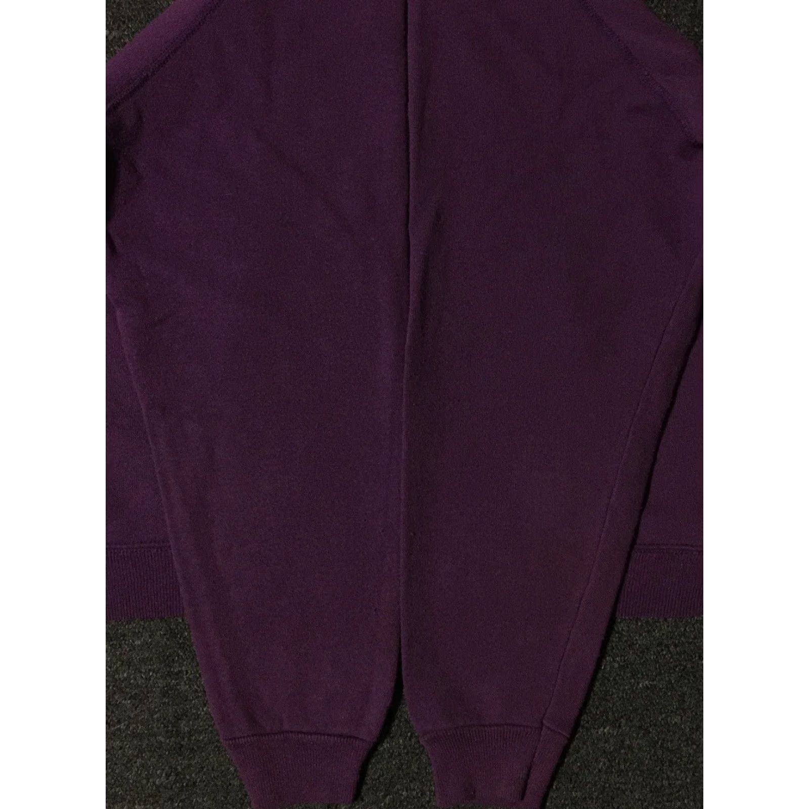 Hanes VINTAGE I Love Paul Hanes Sweatshirt L Purple 80s 90s Boxy Faded Surf Skate Hiking Womens Crew Sweatshirt Size L / US 10 / IT 46 - 5 Thumbnail