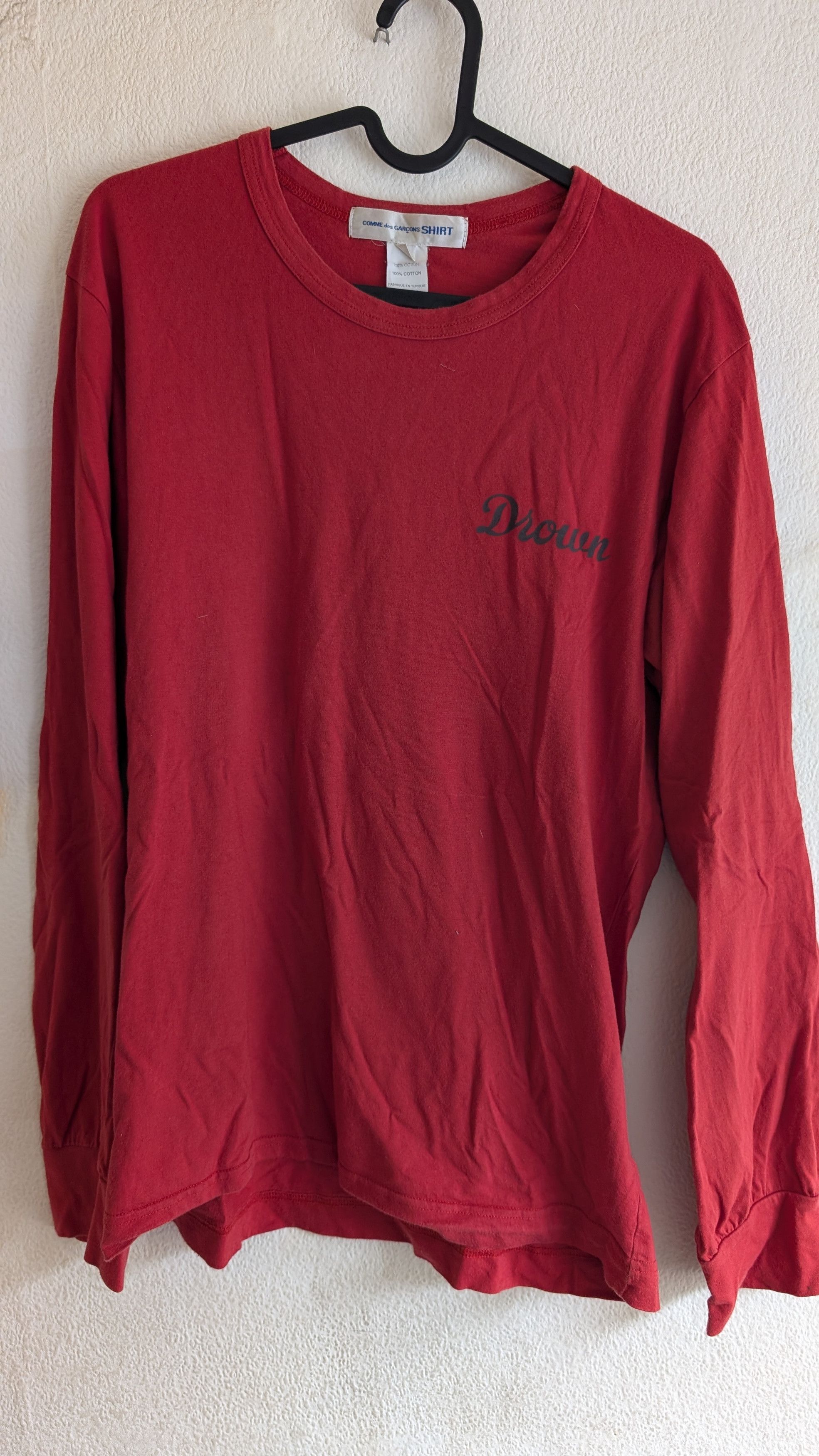 Comme des Garcons SHIRT CDG Shirt Drown Longsleeve | Grailed