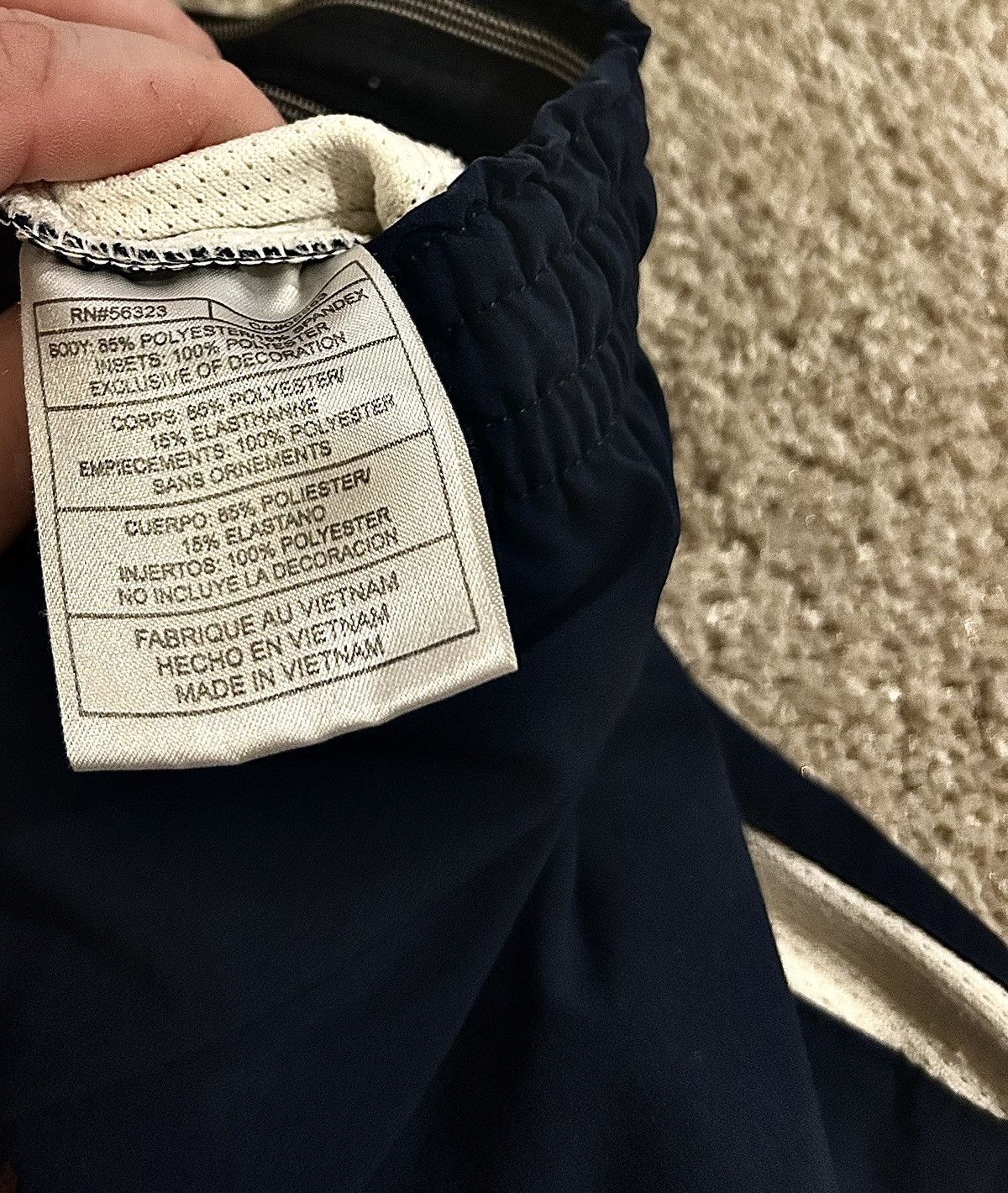 Nike Nike Dri-fit Men’s Navy Athletic Shorts Elastic Waist Sz. M Size US 27 - 6 Thumbnail